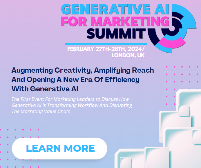Generative AI for Marketing Summit 2024: Transforming Marketing through Innovation cover