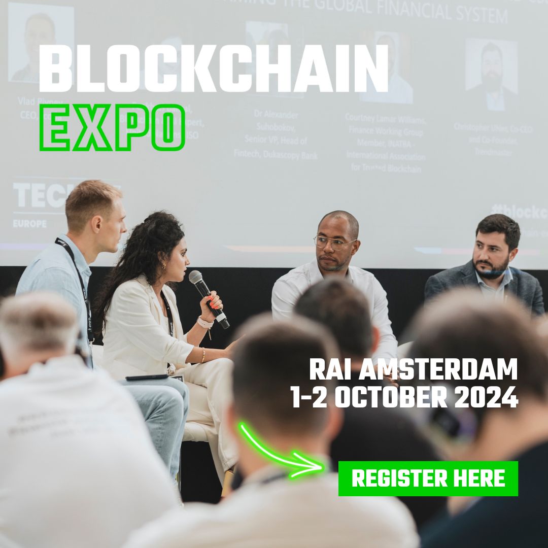 Blockchain Expo Returns to RAI Amsterdam in October 2024 and is set to showcase the latest in crypto innovation cover