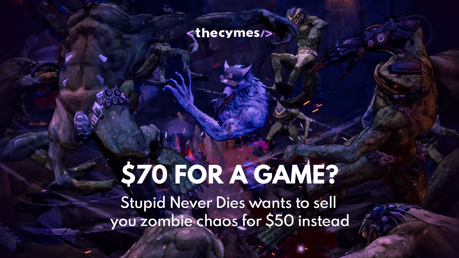$70 for a Game? Stupid Never Dies Wants to Sell You Zombie Chaos for $50 Instead cover