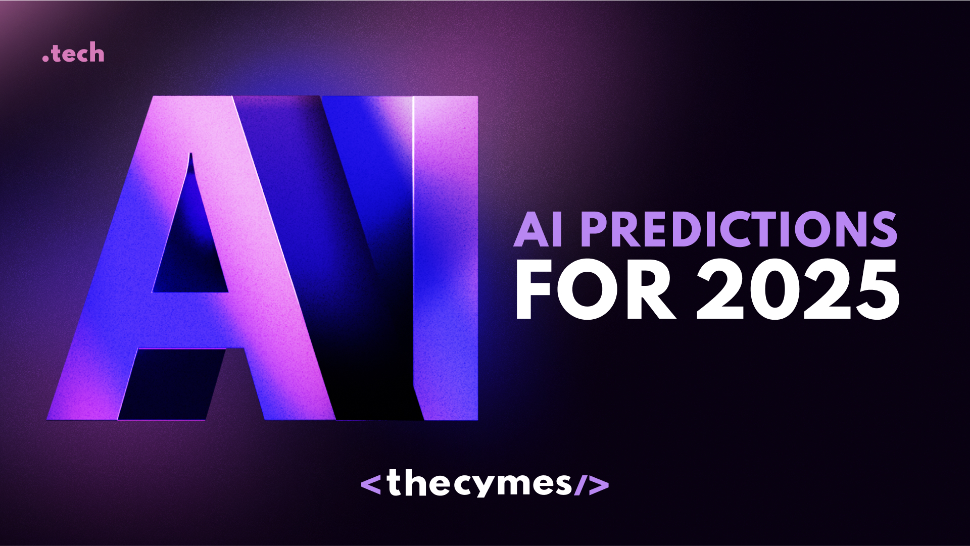 AI predictions for 2025 cover