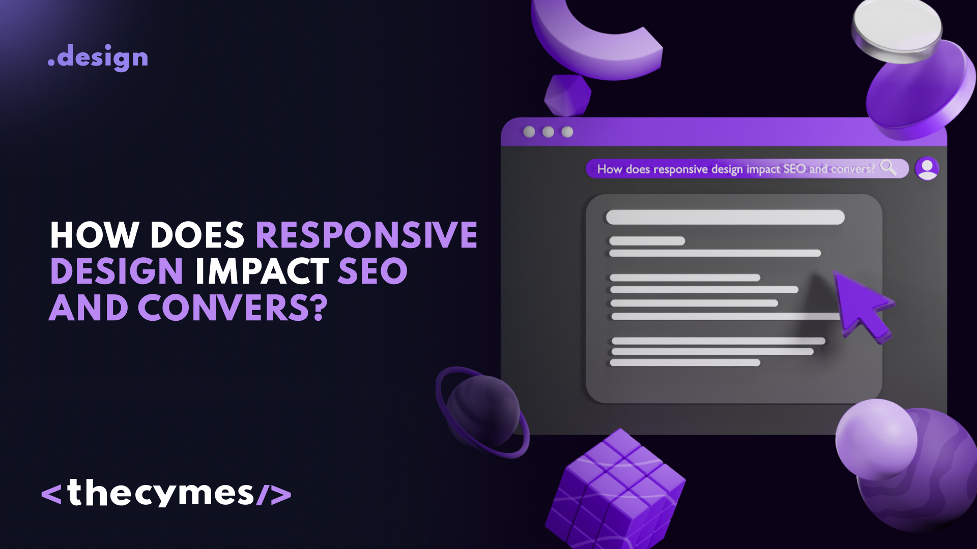 How does responsive design impact SEO and conversions?  cover