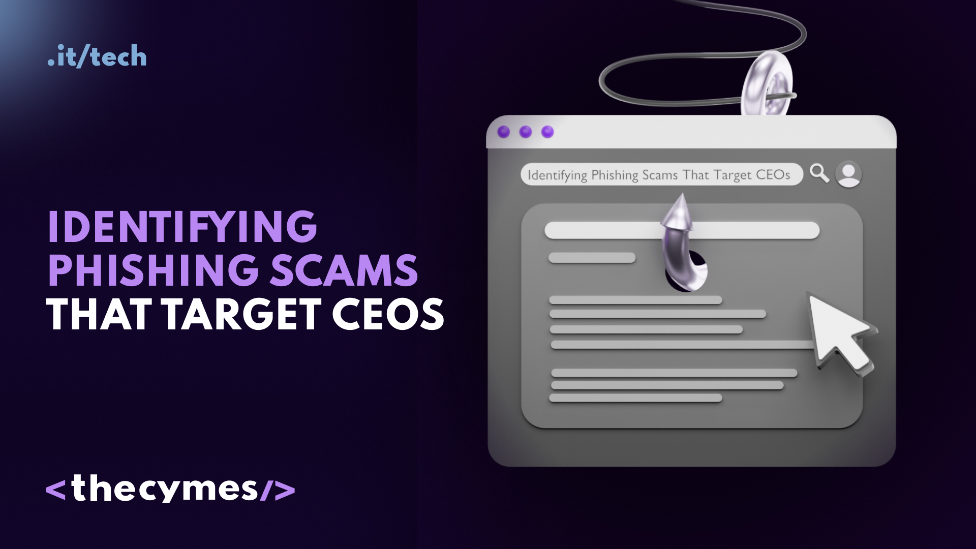 Identifying Phishing Scams That Target CEOs cover