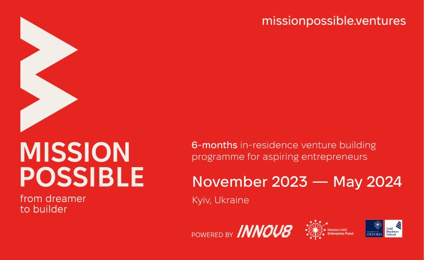 The Center for Innovation and Entrepreneurship /nnov8 launches Mission Possible — a venture building programme for entrepreneurs cover