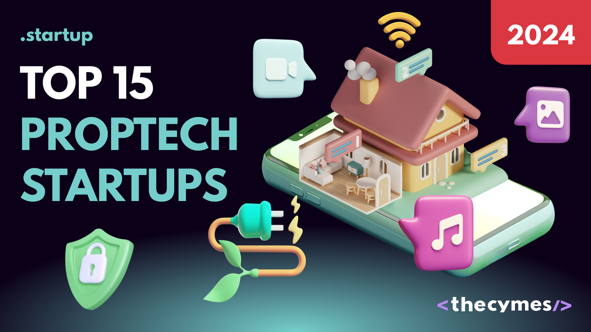 Top 15 Proptech Startups In 2024 cover