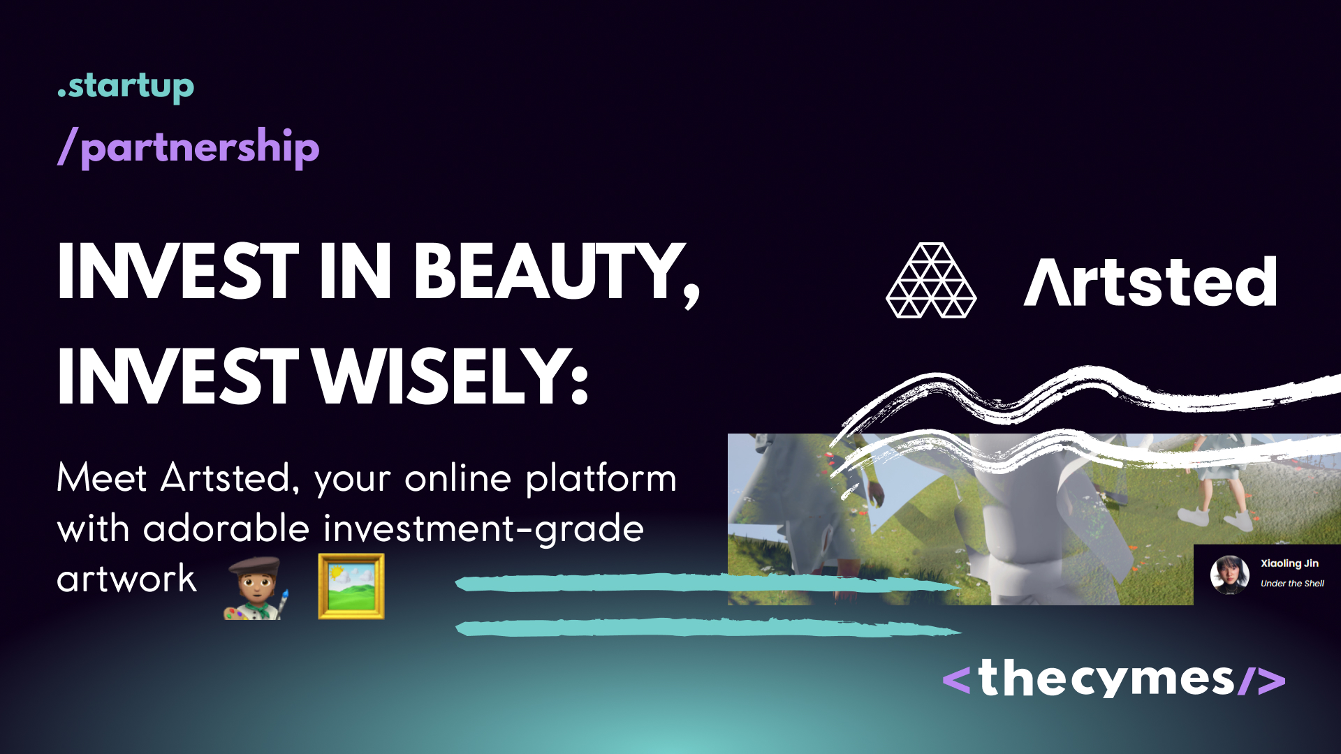Invest in Beauty, Invest Wisely: Meet Artsted, your online platform with adorable investment-grade artwork  cover