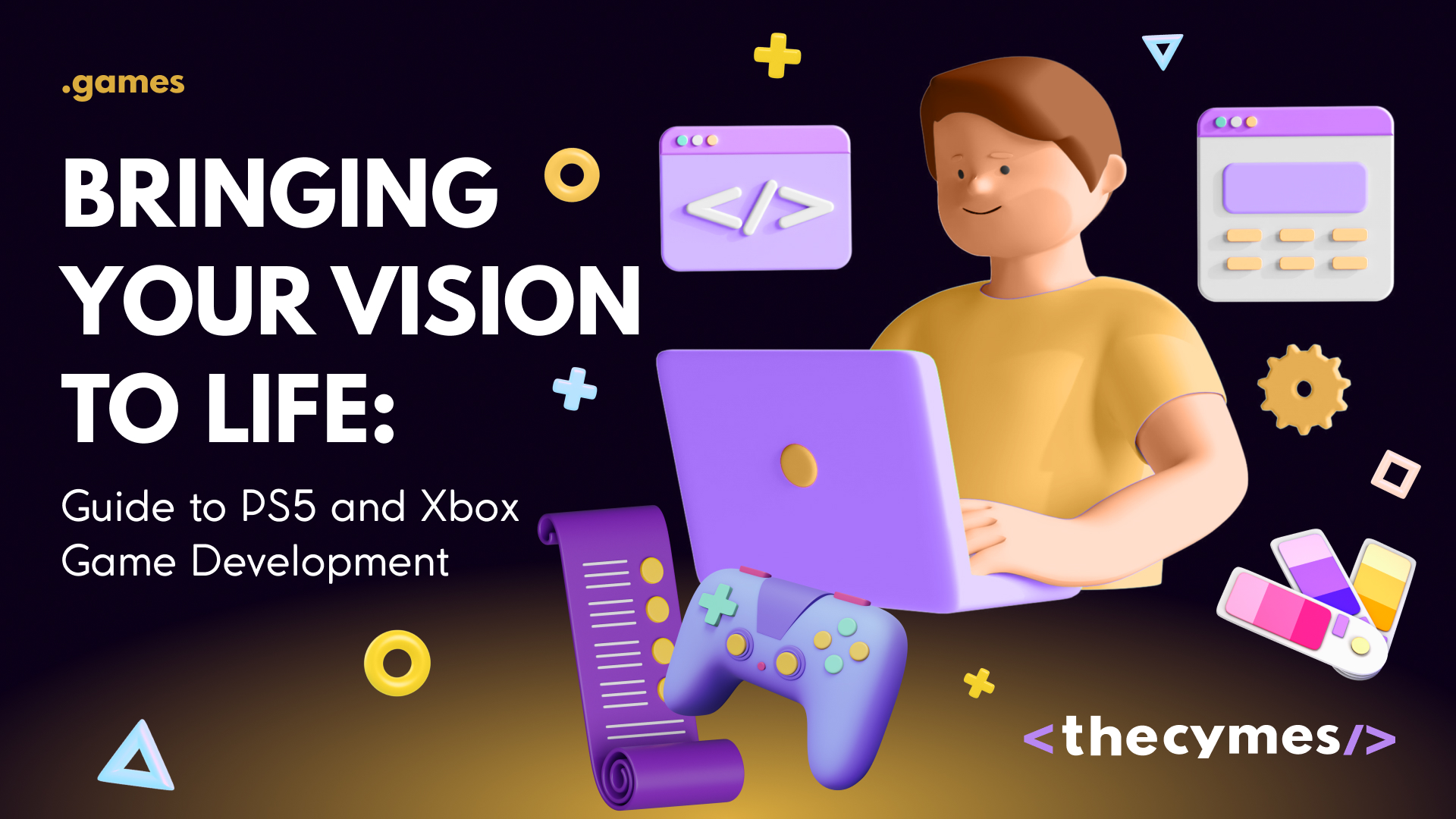 Bringing Your Vision to Life: Guide to PS5 and Xbox Game Development cover