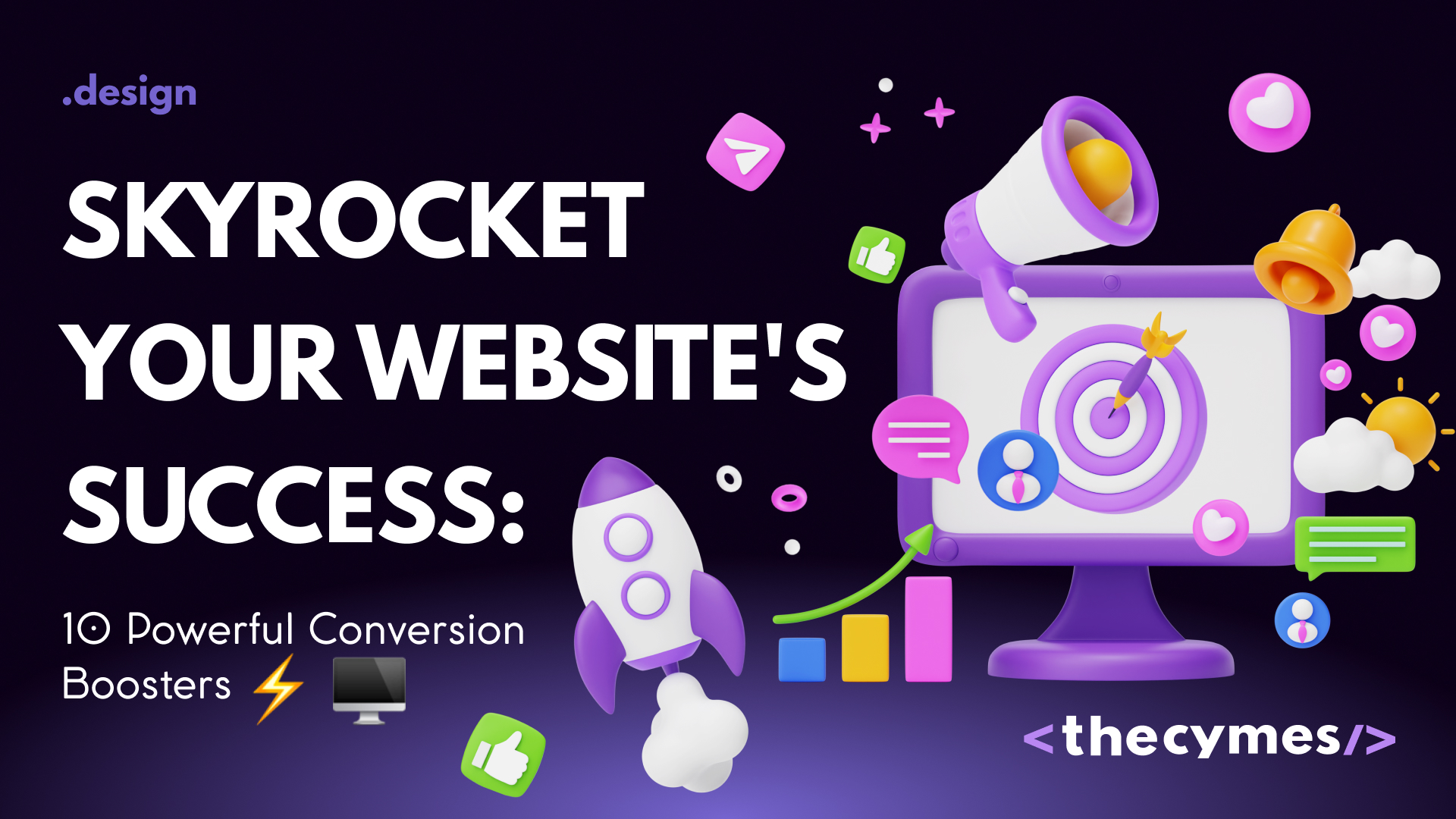 Skyrocket Your Website's Success: 10 Powerful Conversion Boosters cover