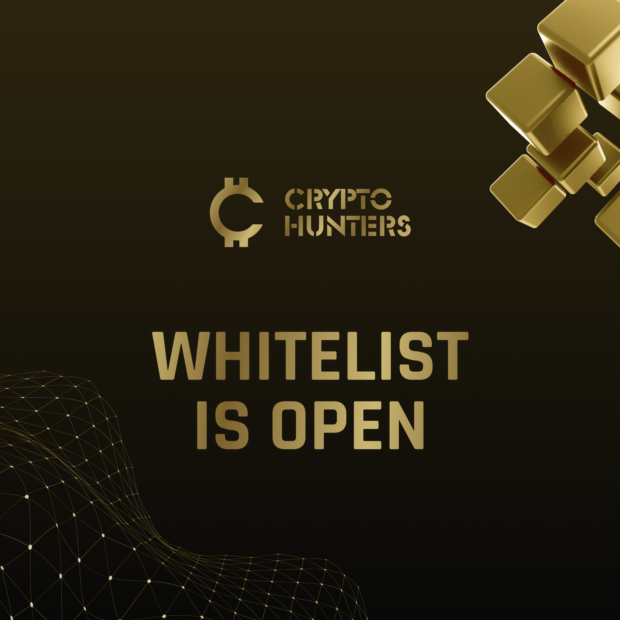 Join the Exclusive Whitelist of Crypto Hunters Game Public Sale! cover